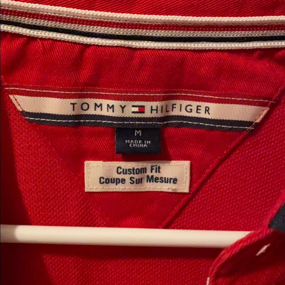 Red Collared Shirt - Picture 2 of 2